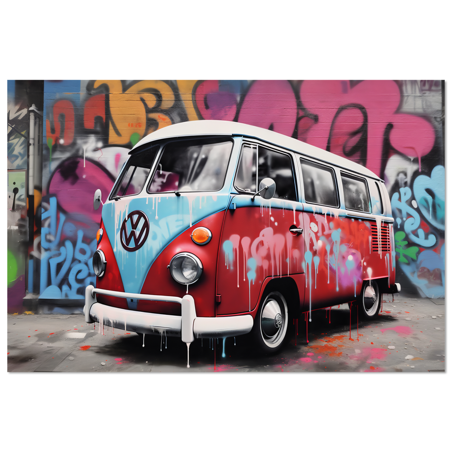 Volkswagen Bulli T1 Street Art (VW06)