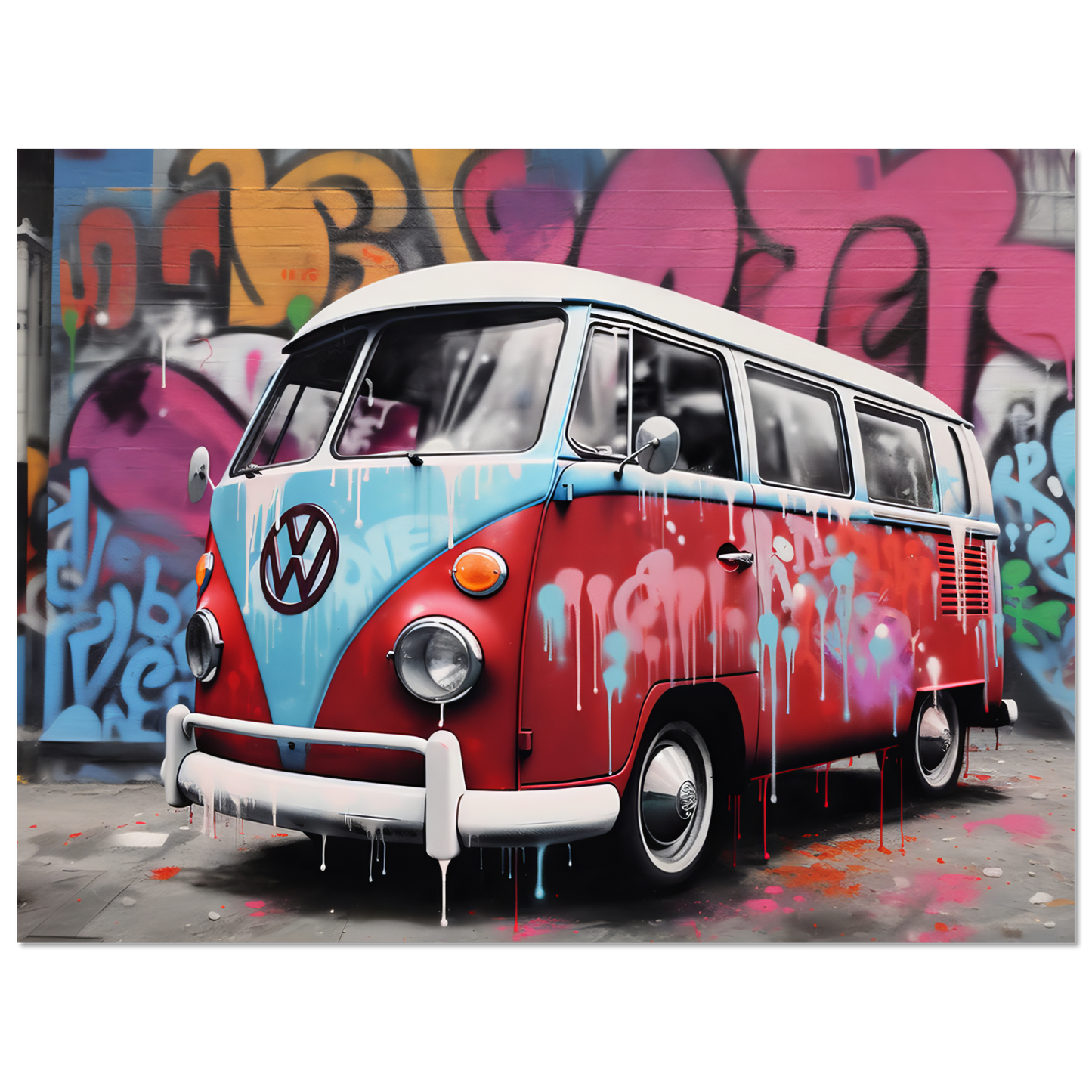 Volkswagen Bulli T1 Street Art (VW06)