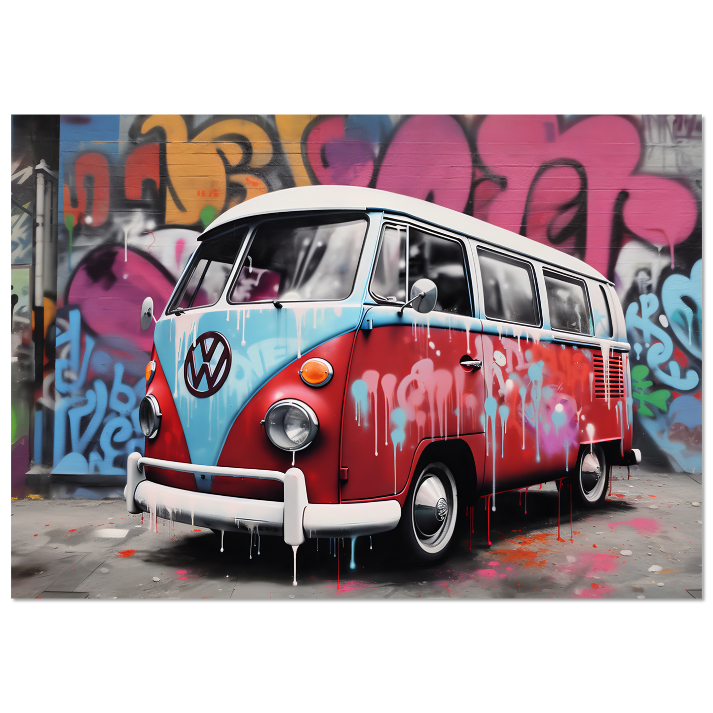Volkswagen Bulli T1 Street Art (VW06)