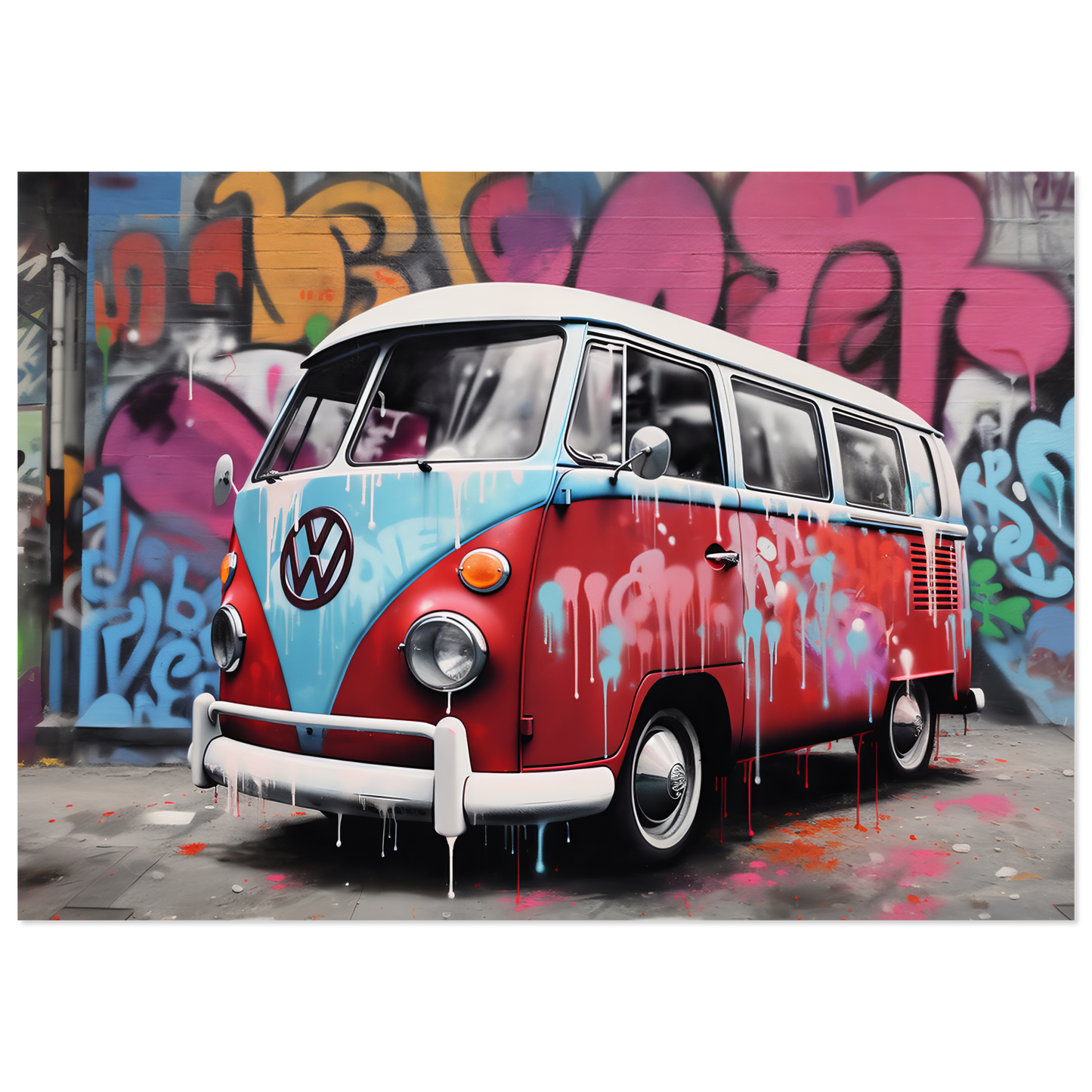 Volkswagen Bulli T1 Street Art (VW06)