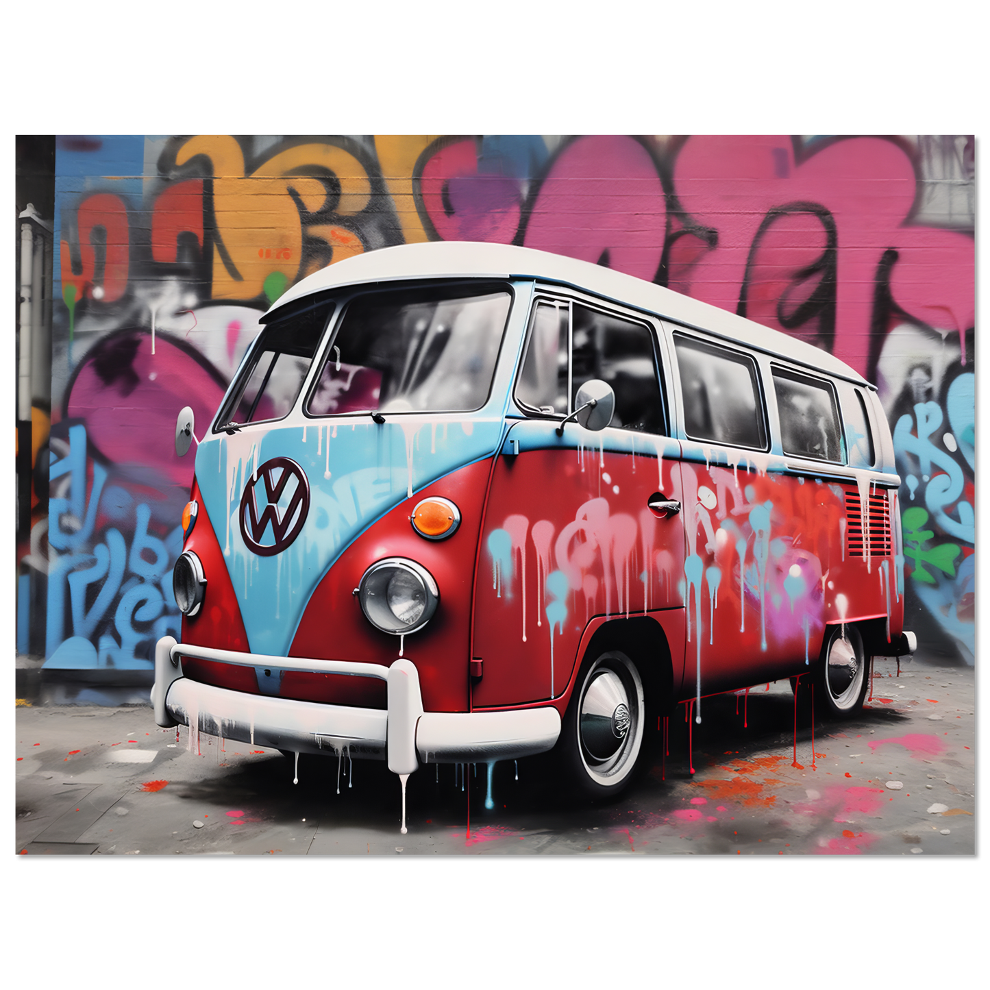 Volkswagen Bulli T1 Street Art (VW06)