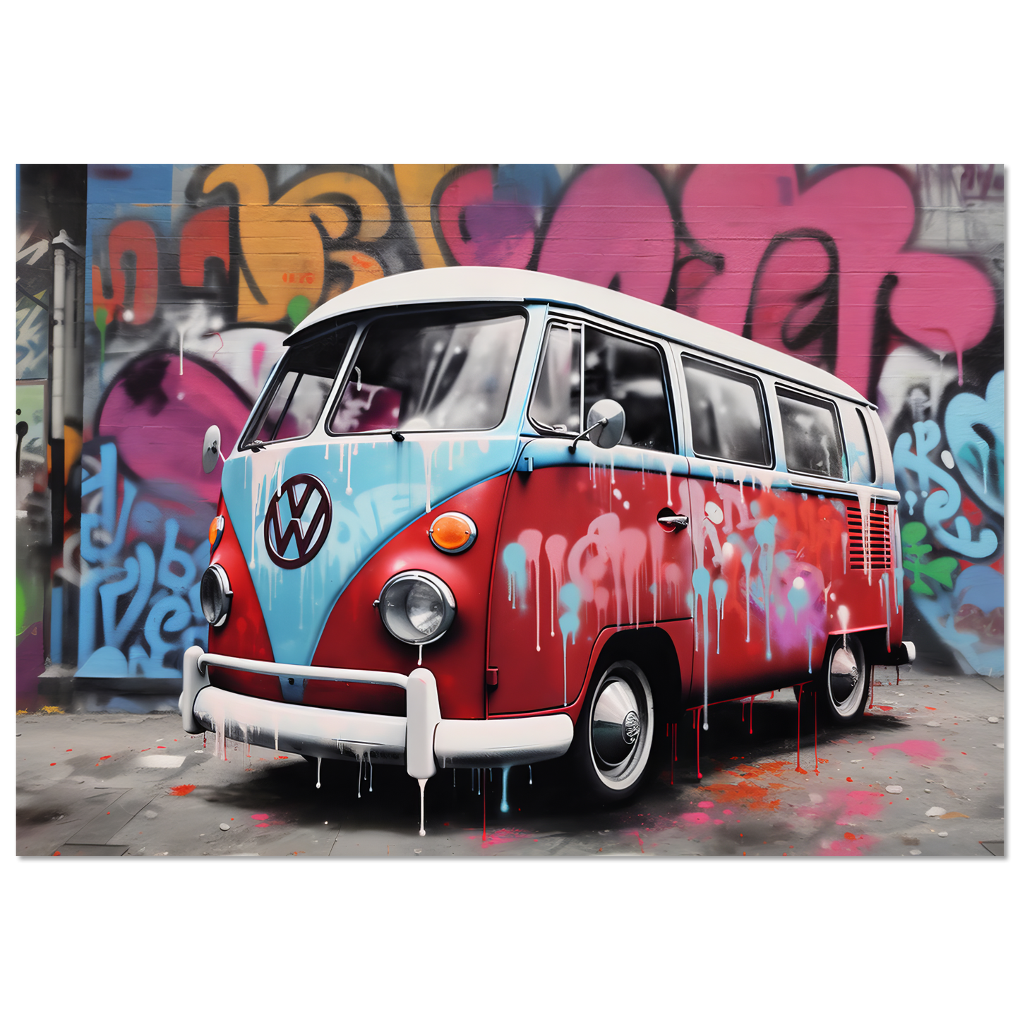 Volkswagen Bulli T1 Street Art (VW06)