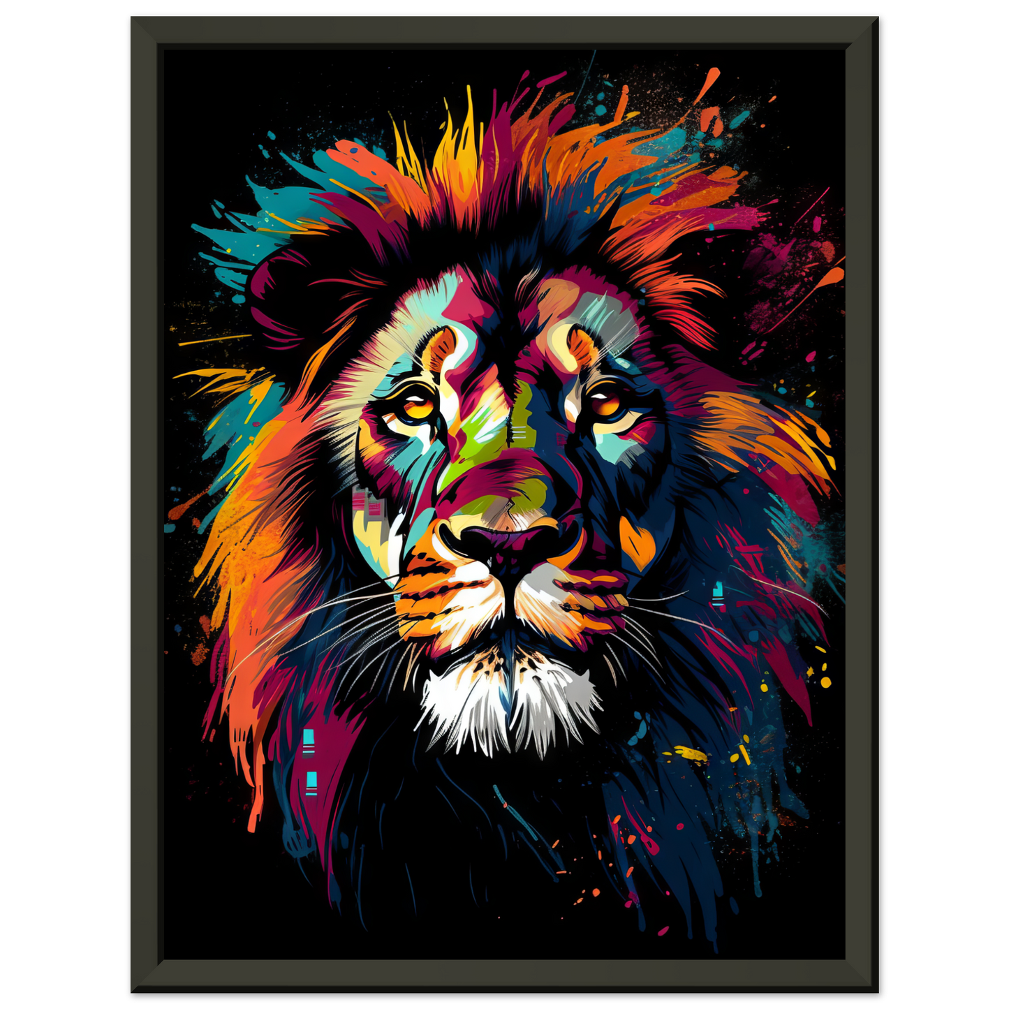 Löwe Pop-Art (WILD01)