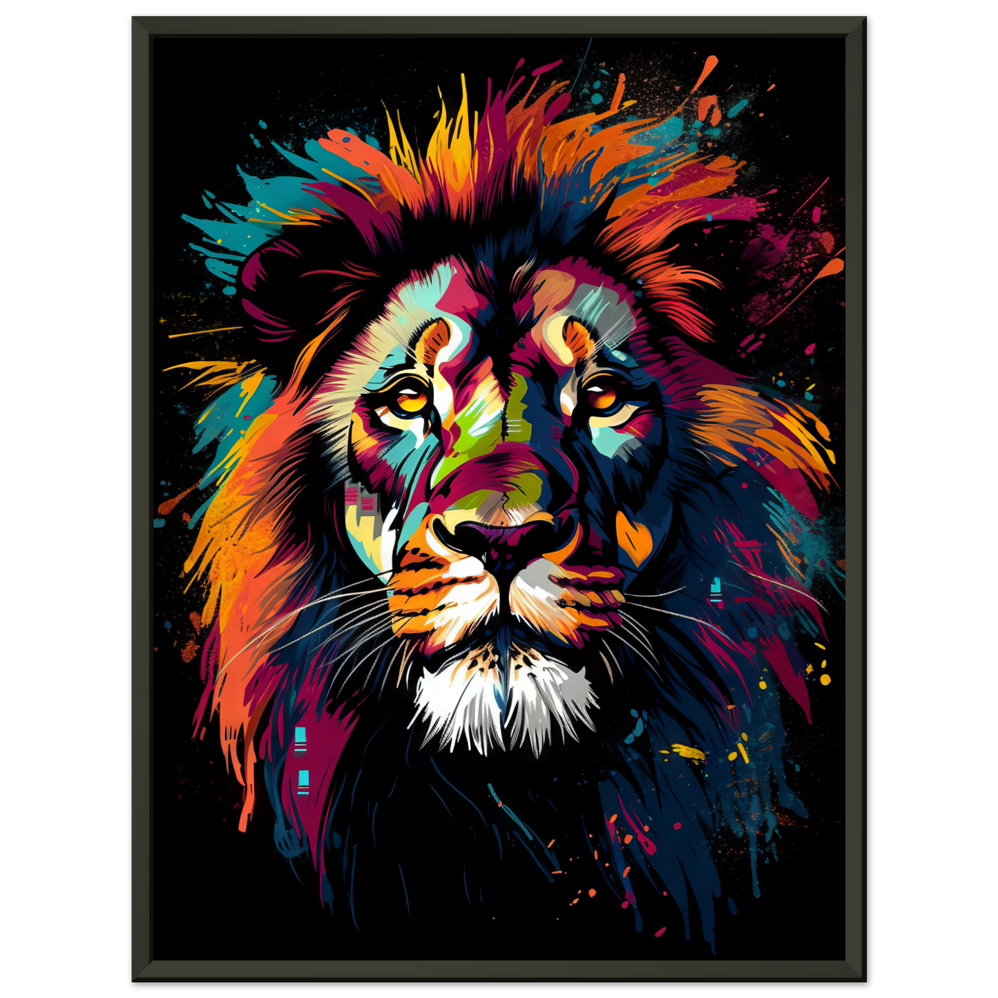 Löwe Pop-Art (WILD01)