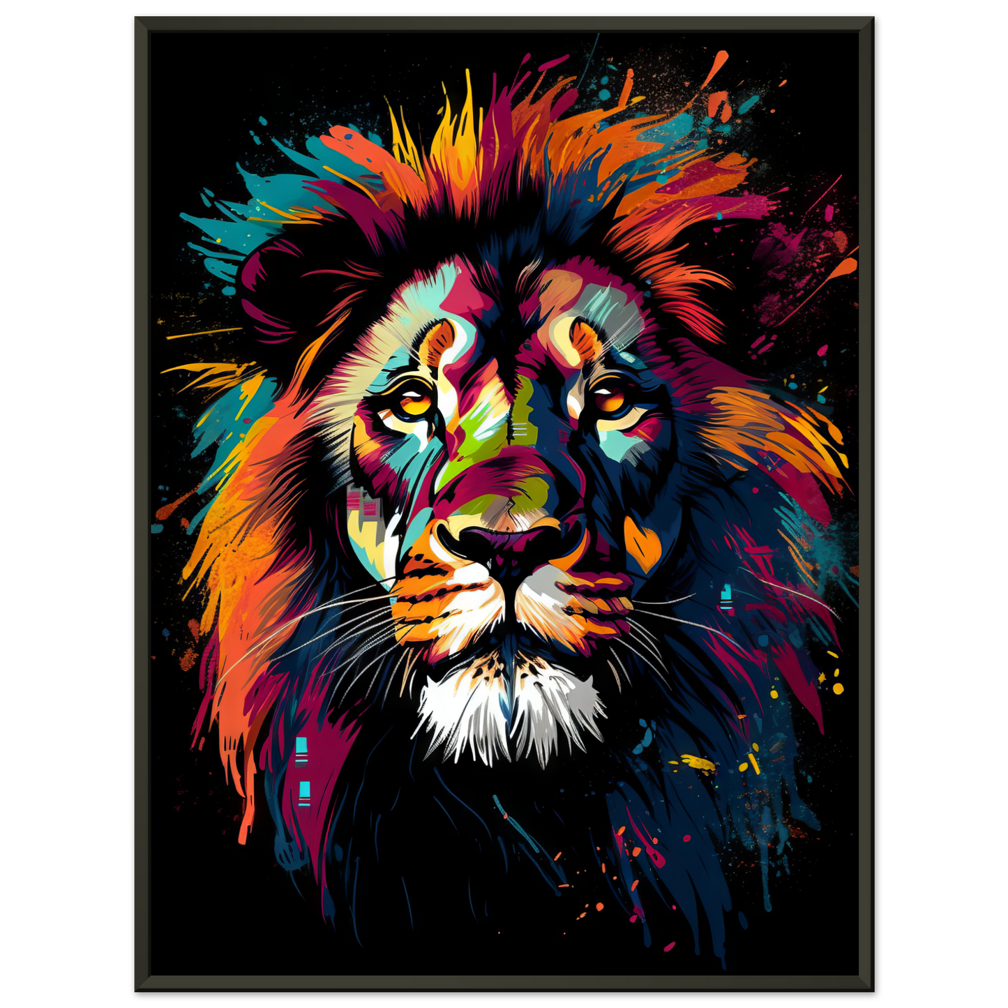 Löwe Pop-Art (WILD01)