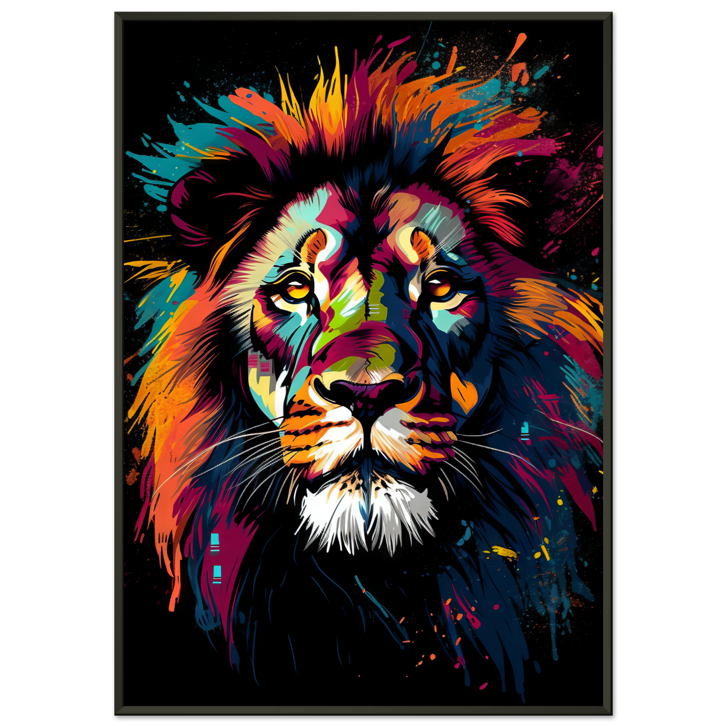 Löwe Pop-Art (WILD01)