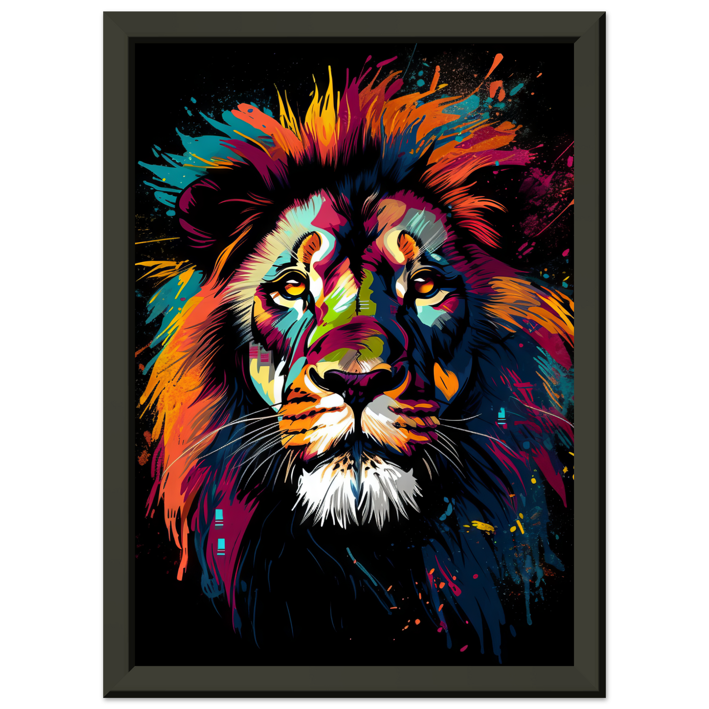Löwe Pop-Art (WILD01)