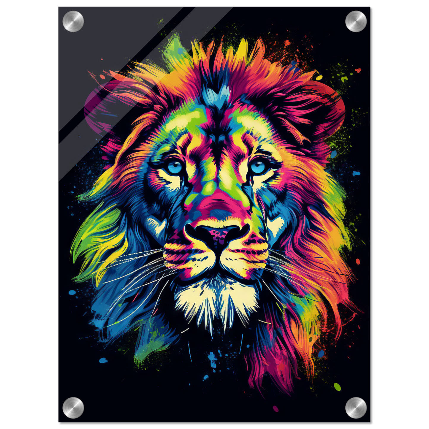 Löwe Pop-Art (WILD02)