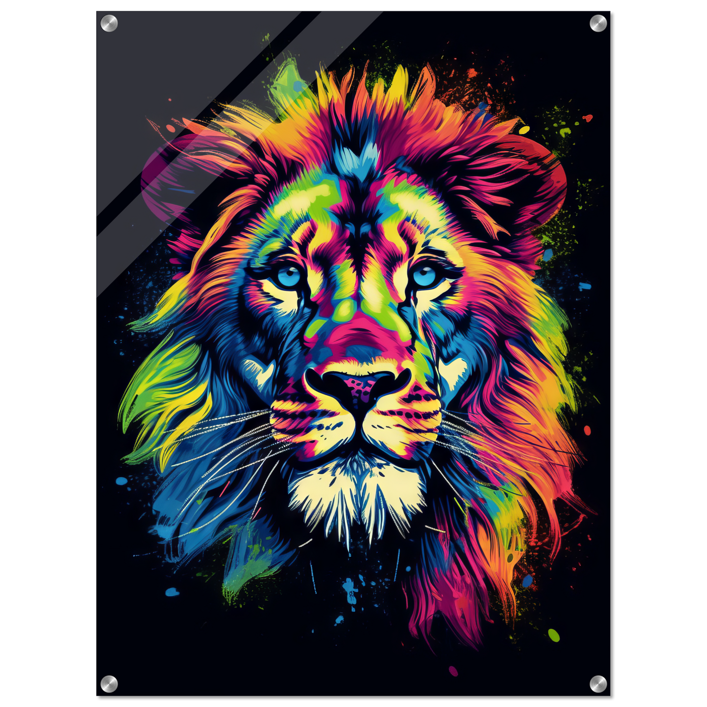 Löwe Pop-Art (WILD02)