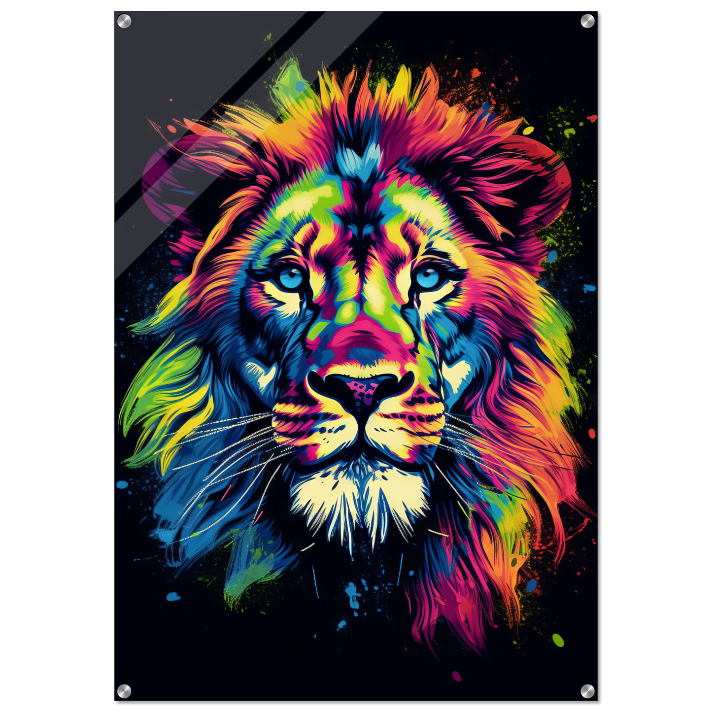 Löwe Pop-Art (WILD02)