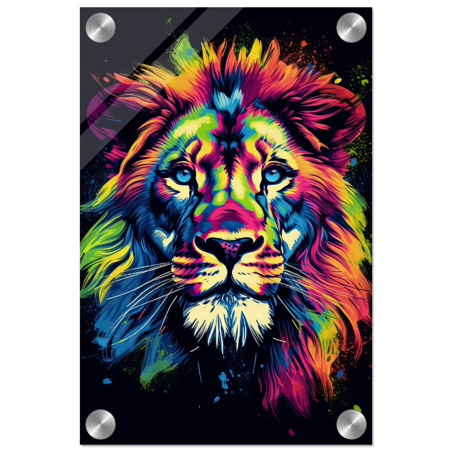 Löwe Pop-Art (WILD02)