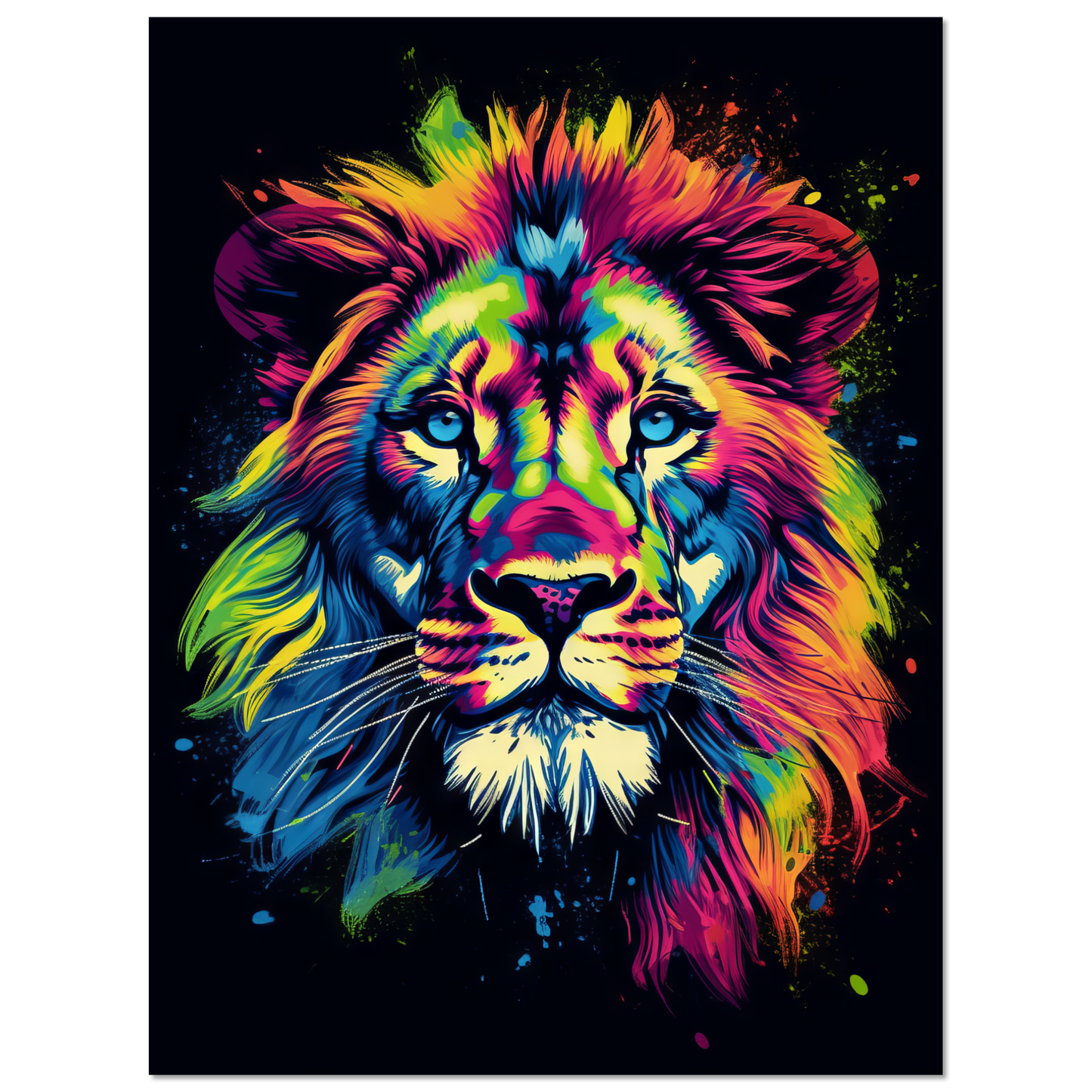 Löwe Pop-Art (WILD02)