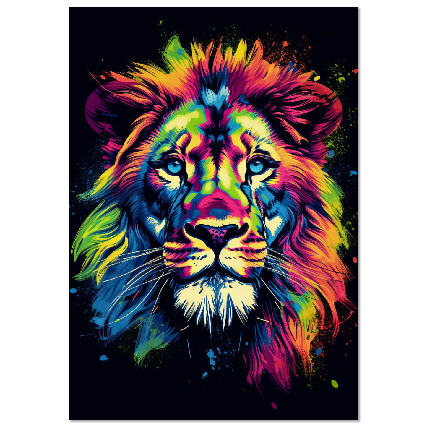 Löwe Pop-Art (WILD02)