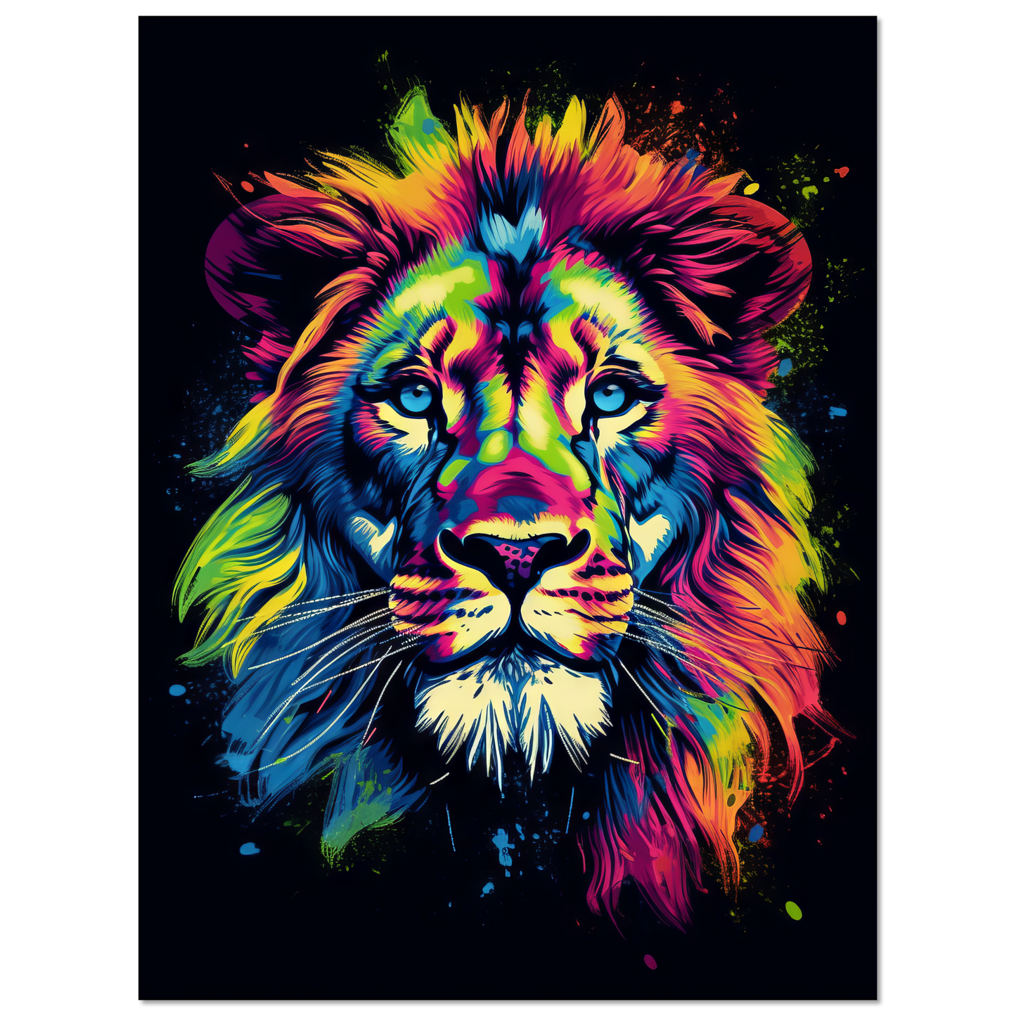 Löwe Pop-Art (WILD02)