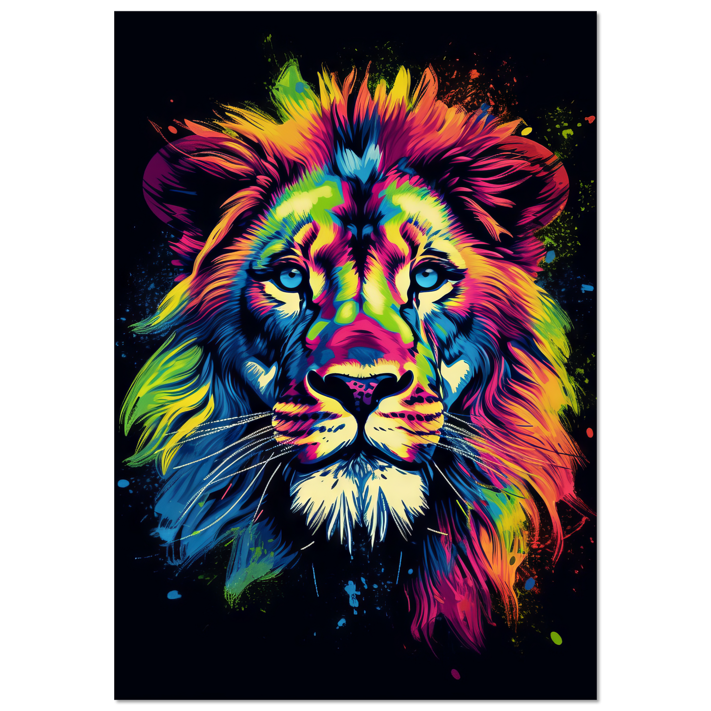 Löwe Pop-Art (WILD02)