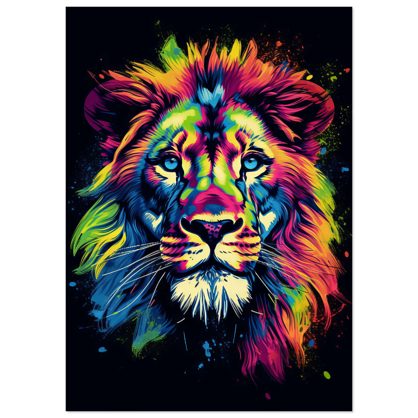 Löwe Pop-Art (WILD02)