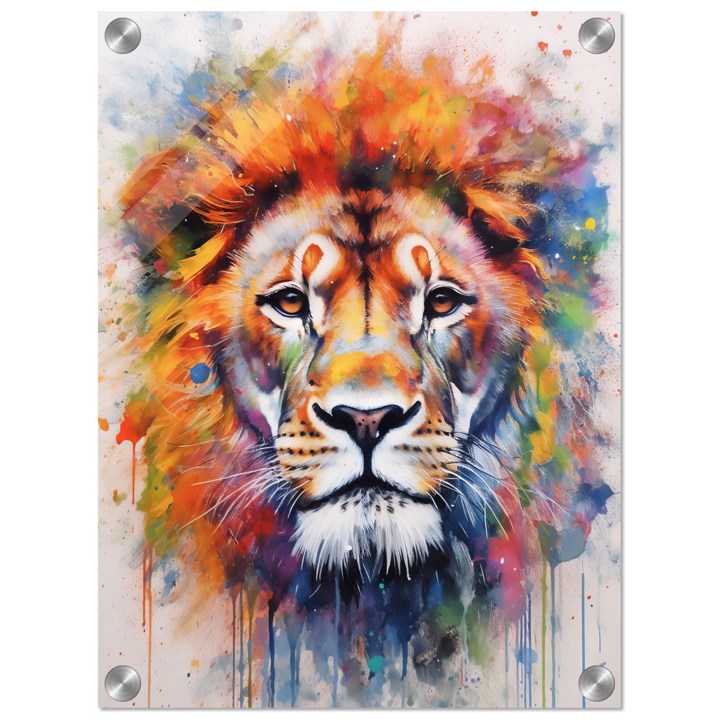 Löwe Pop-Art (WILD06)