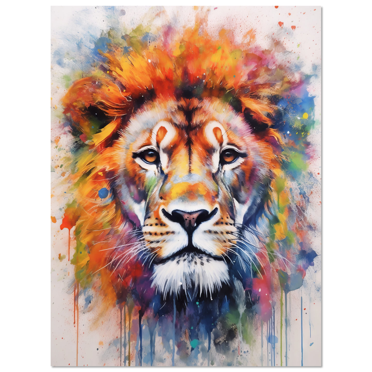 Löwe Pop-Art (WILD06)