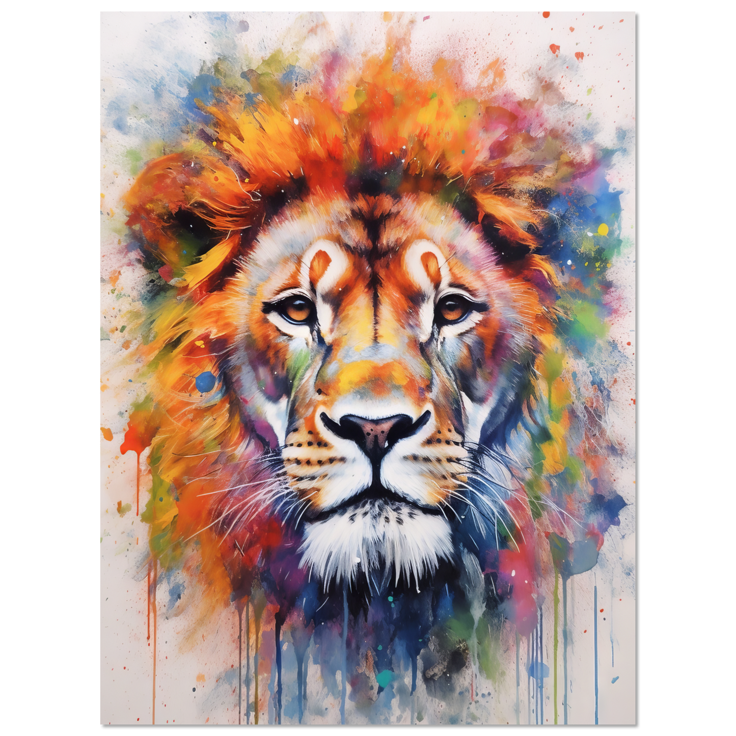 Löwe Pop-Art (WILD06)
