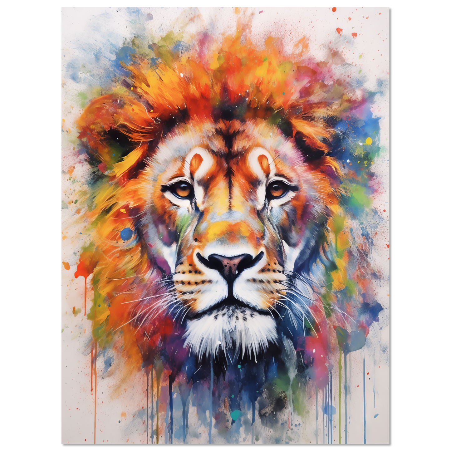 Löwe Pop-Art (WILD06)