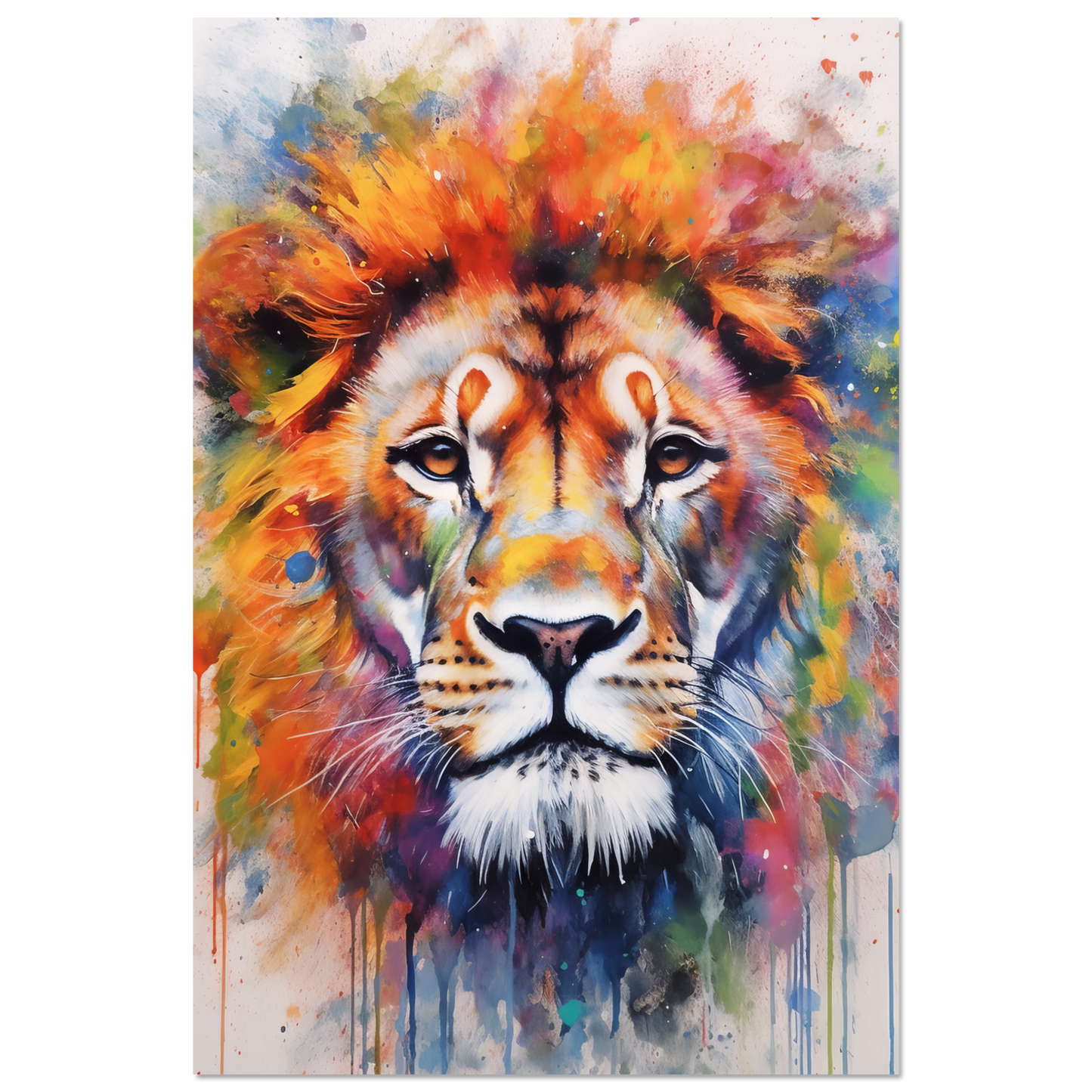 Löwe Pop-Art (WILD06)