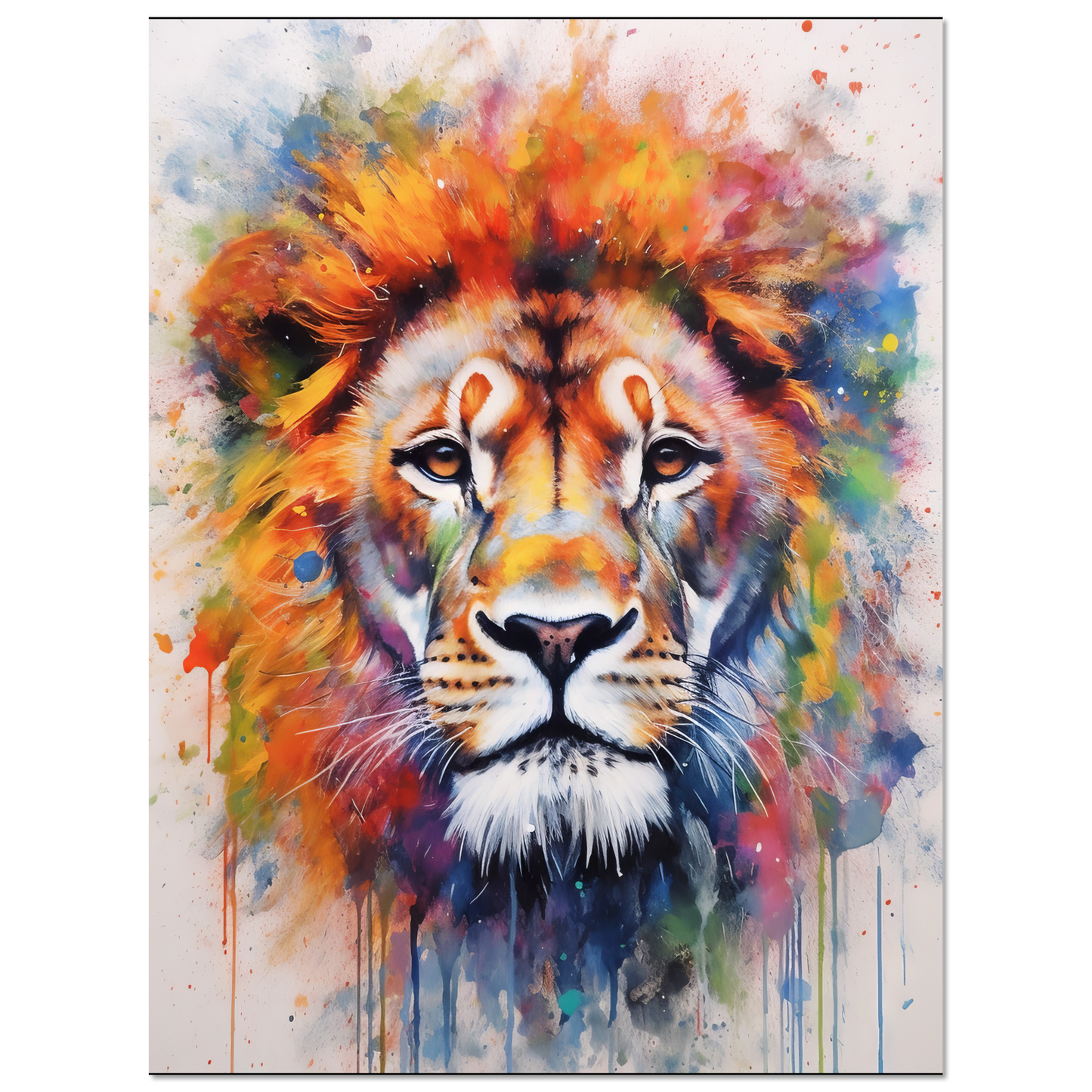 Löwe Pop-Art (WILD06)
