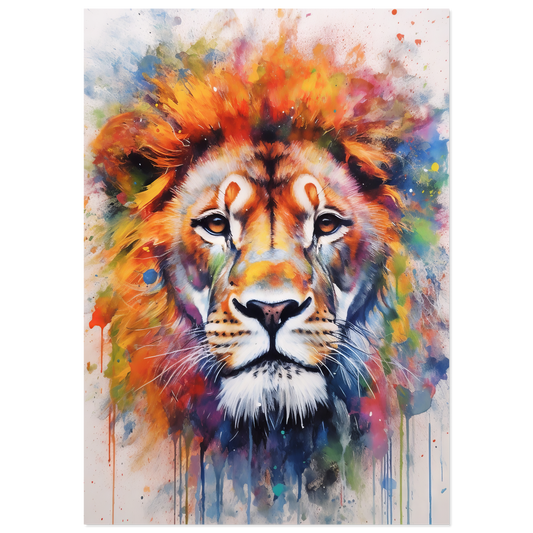 Lion pop art (WILD06)