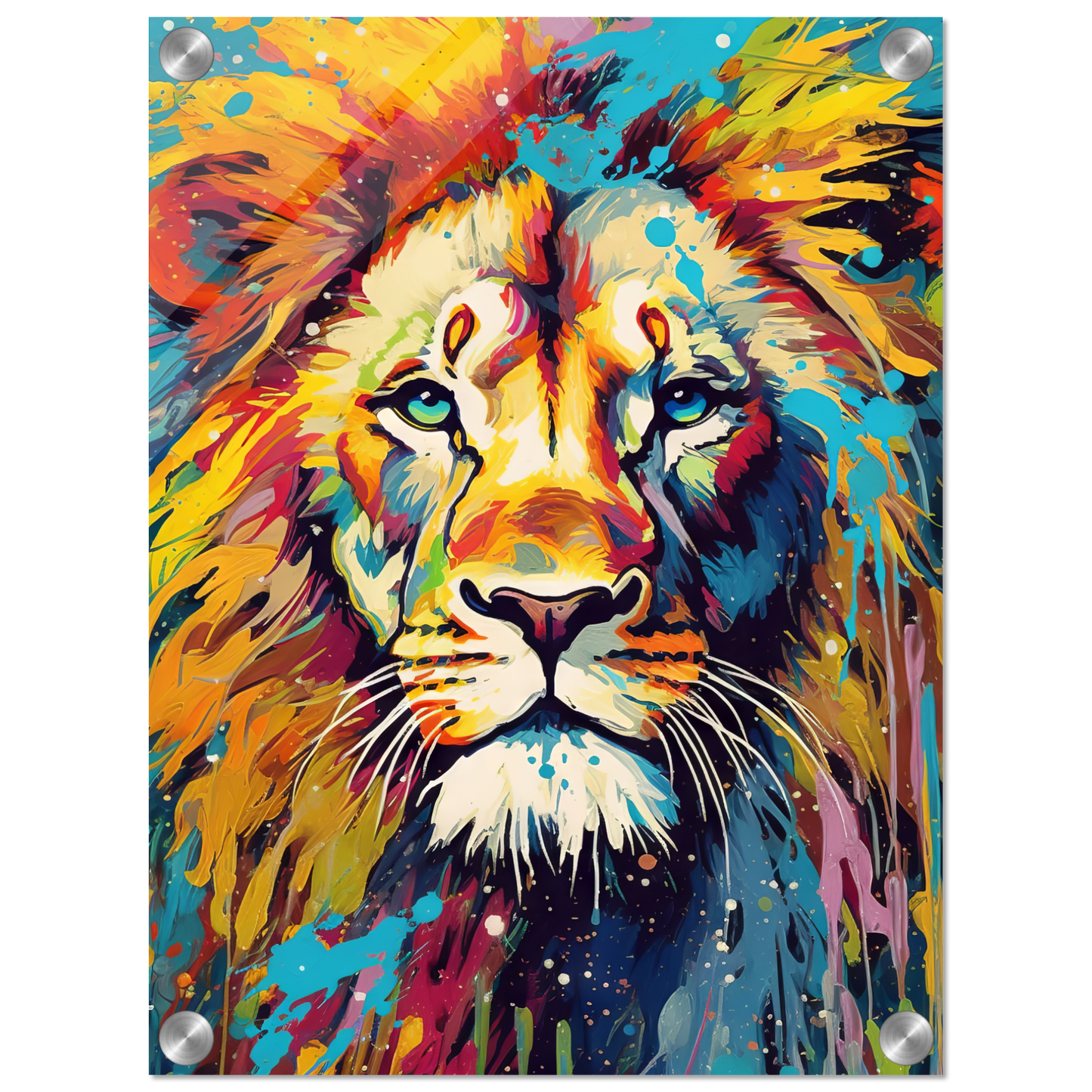 Löwe Pop-Art (WILD07)
