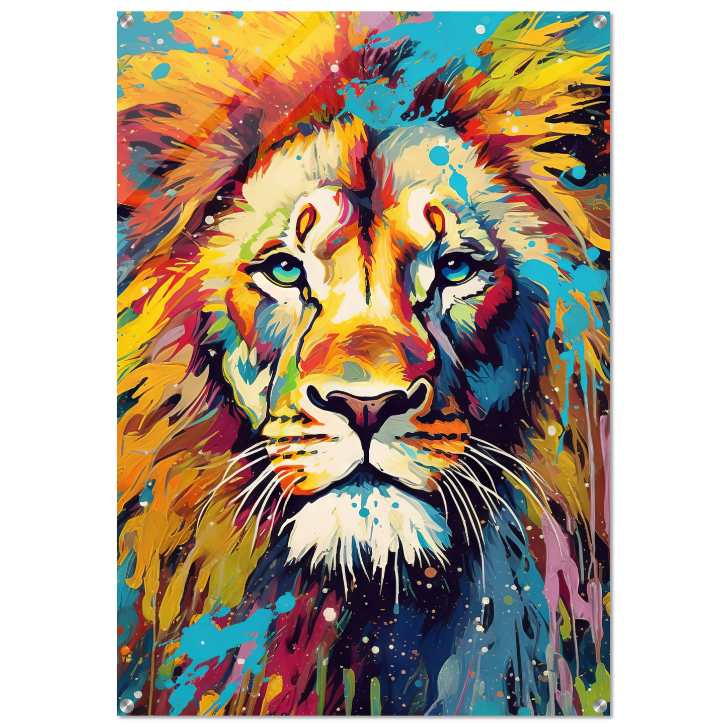 Löwe Pop-Art (WILD07)