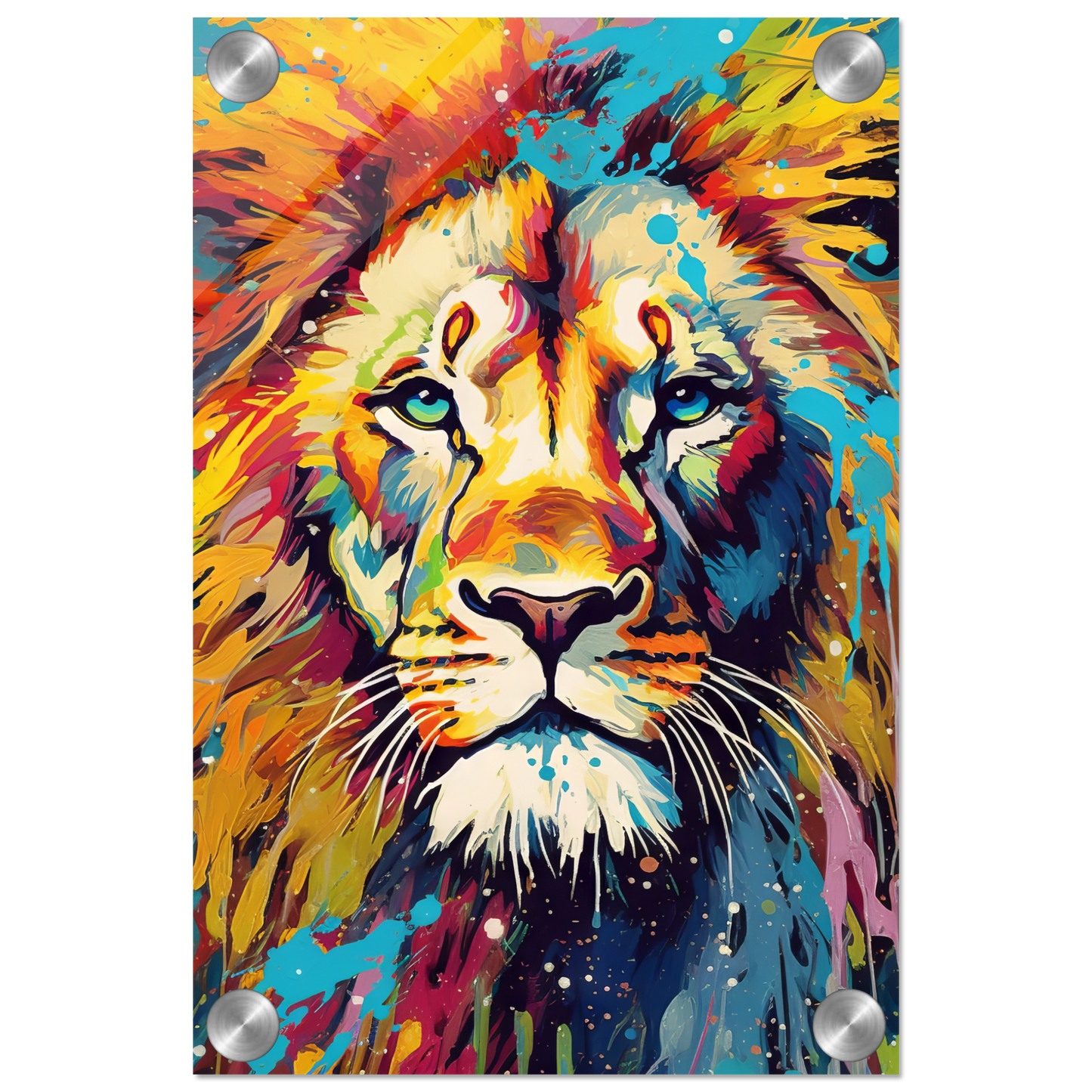 Löwe Pop-Art (WILD07)