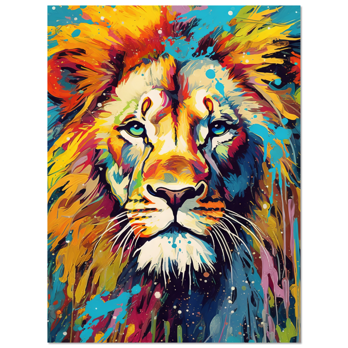 Löwe Pop-Art (WILD07)