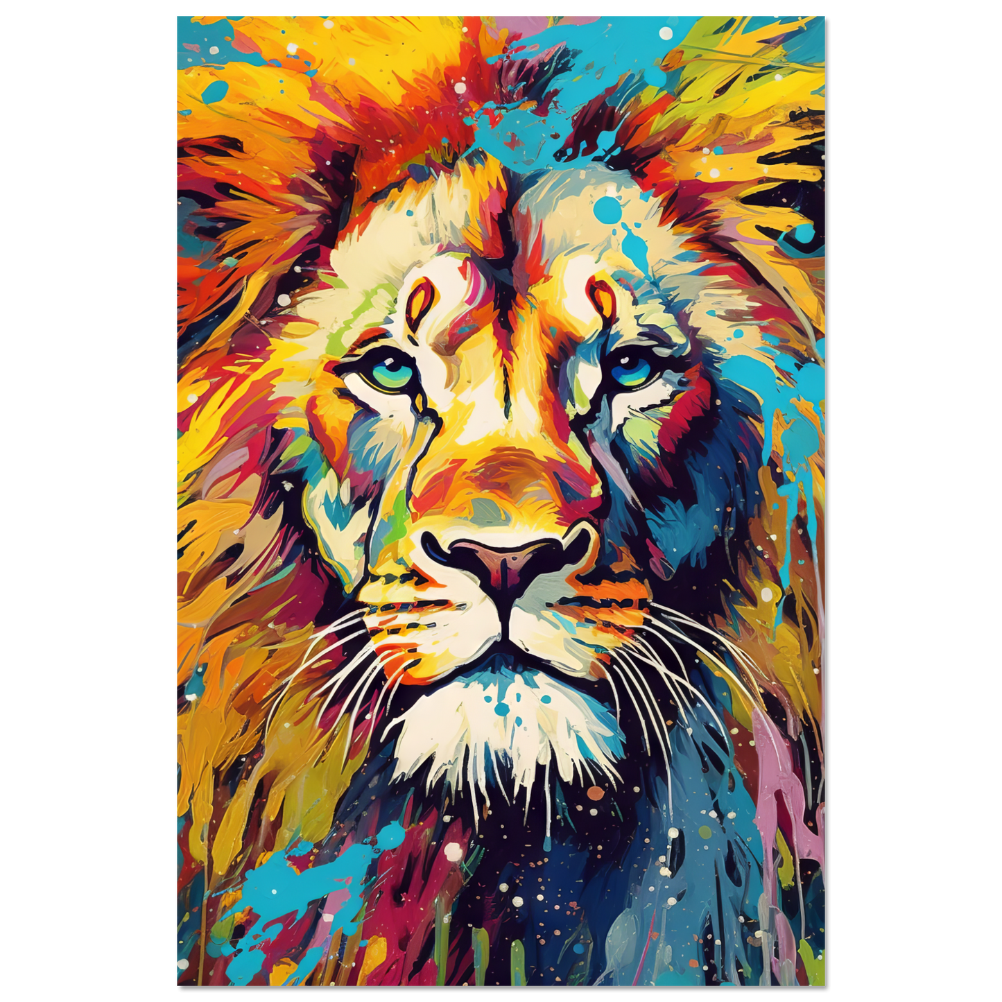 Löwe Pop-Art (WILD07)