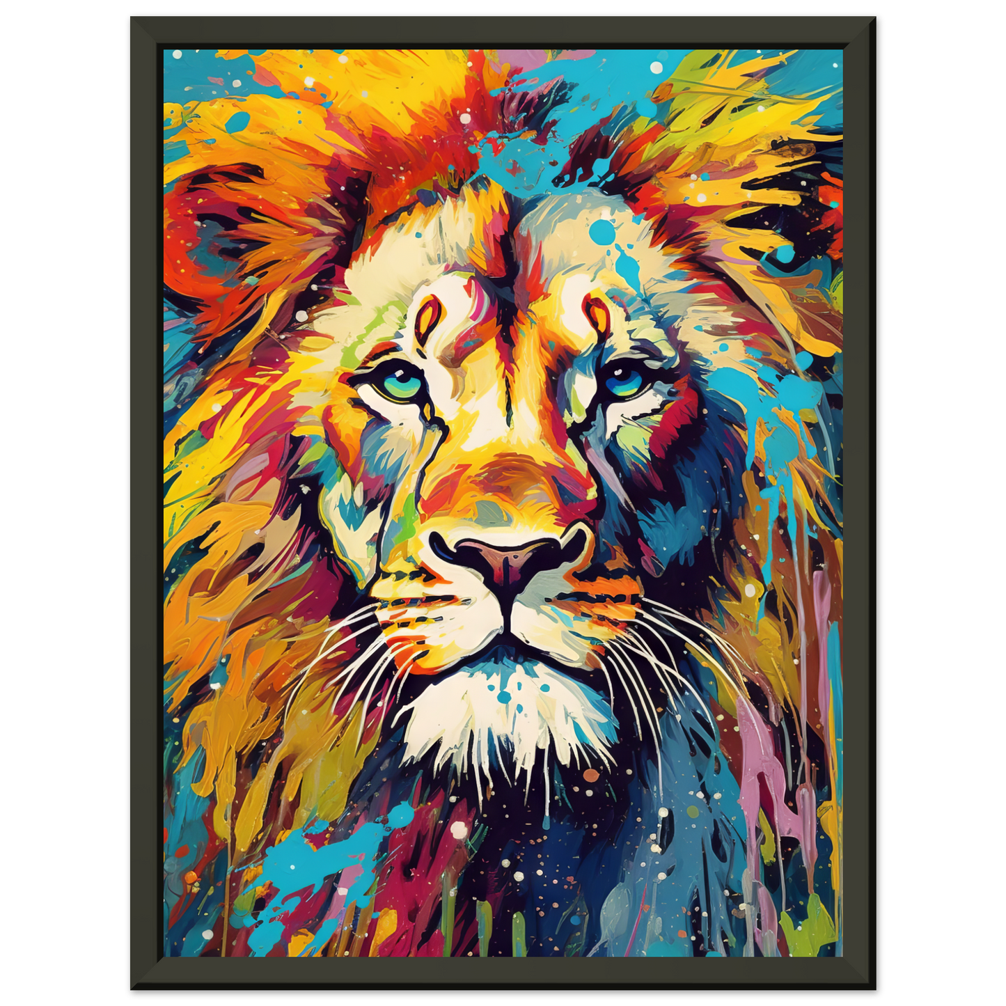 Löwe Pop-Art (WILD07)