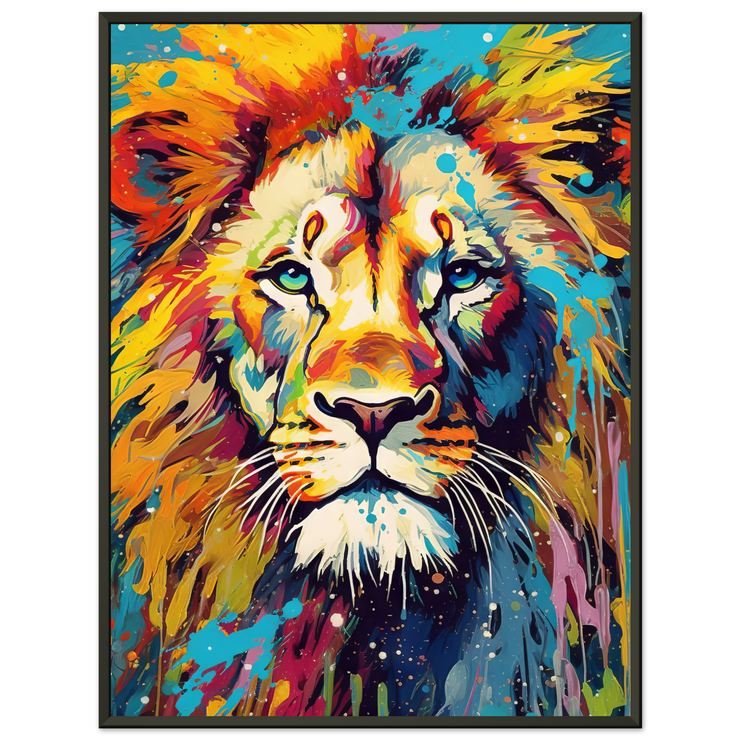 Löwe Pop-Art (WILD07)