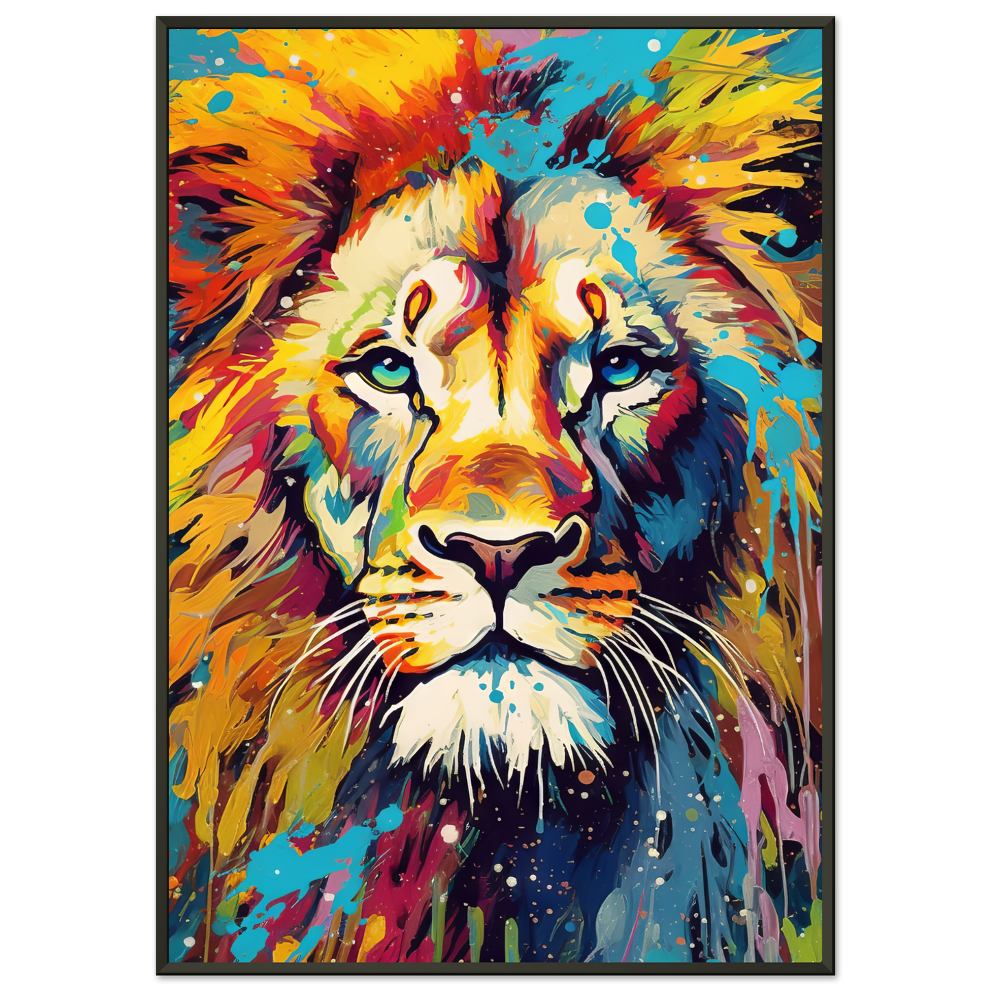 Löwe Pop-Art (WILD07)