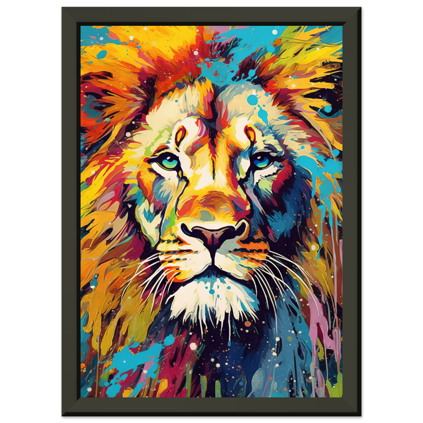 Löwe Pop-Art (WILD07)