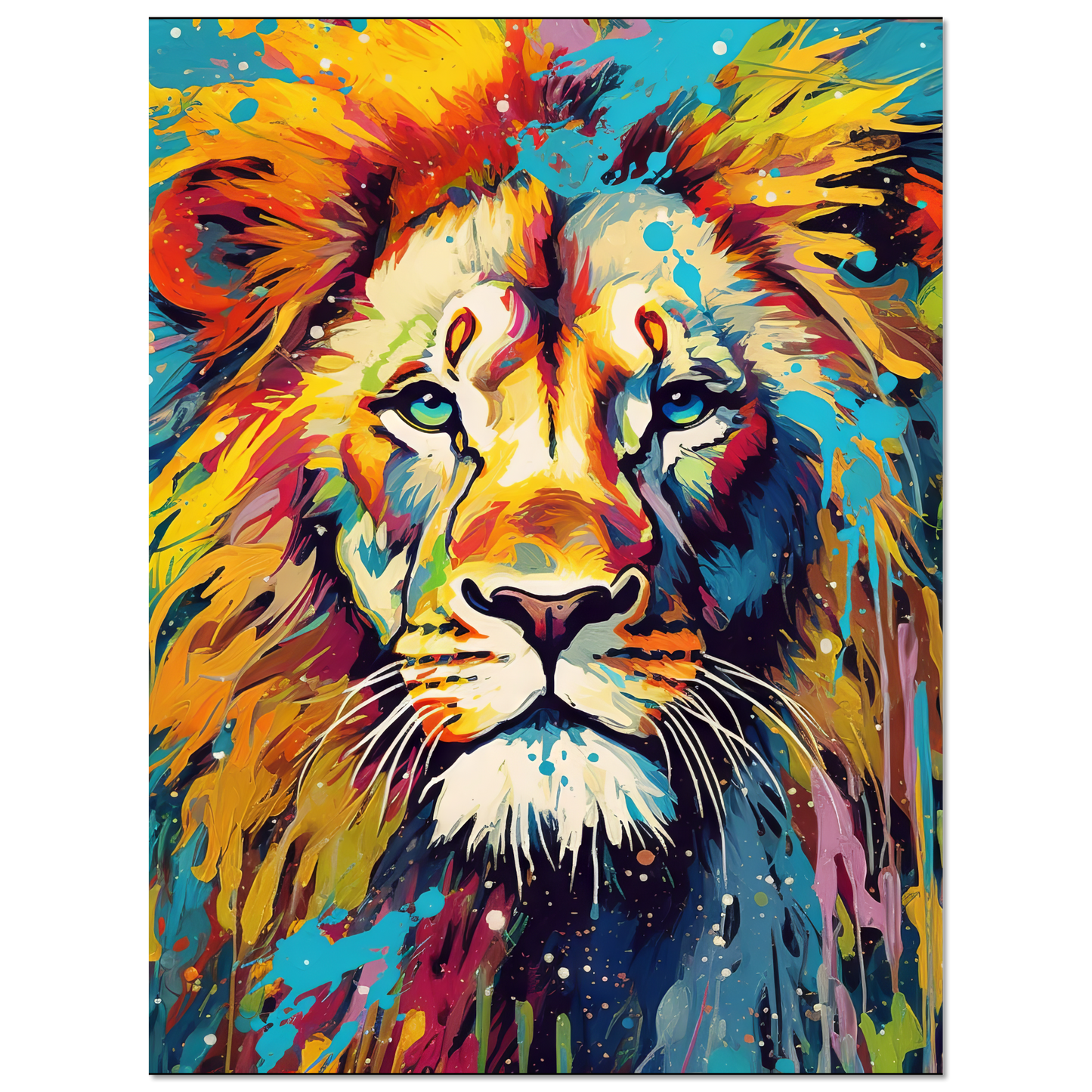 Löwe Pop-Art (WILD07)
