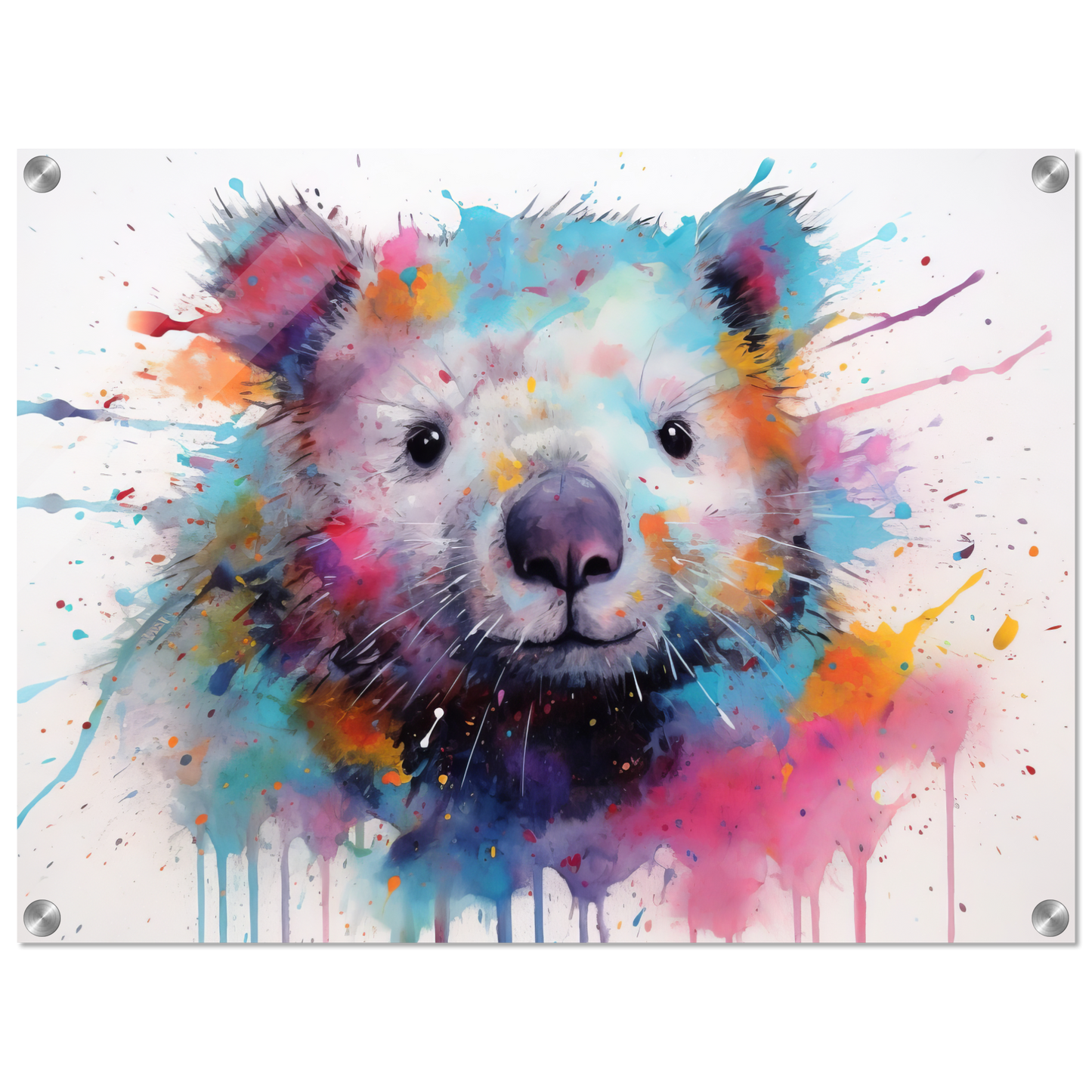 Wombat Pop-Art (WILD105)