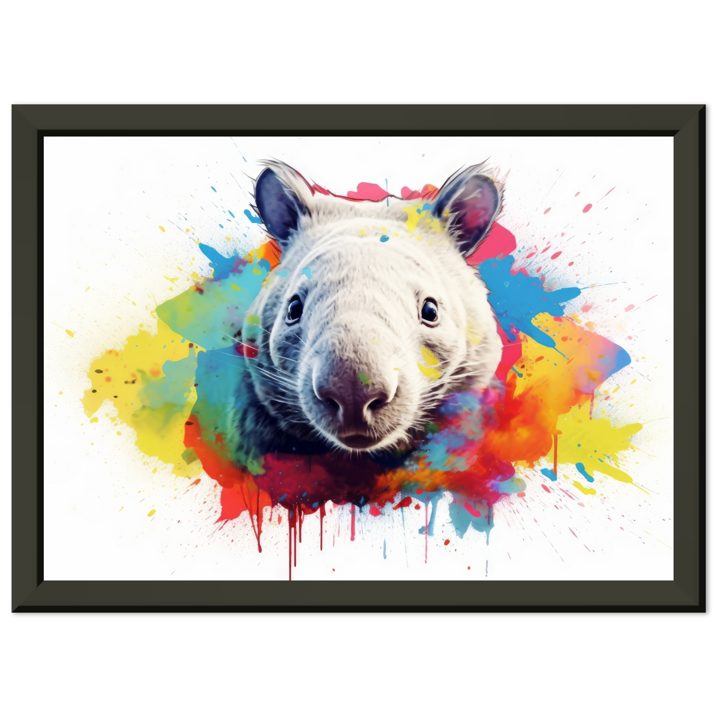 Wombat pop art (WILD106)