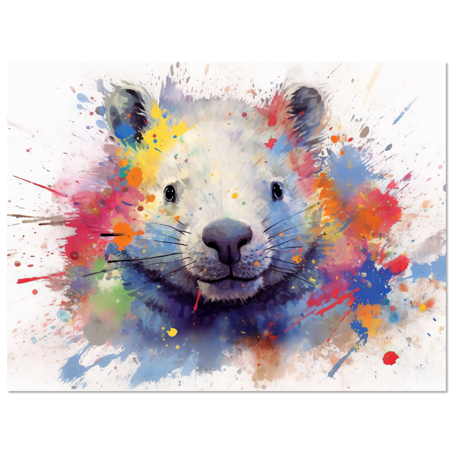 Wombat Pop-Art (WILD107)