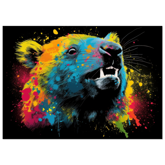 Wombat pop art (WILD111)
