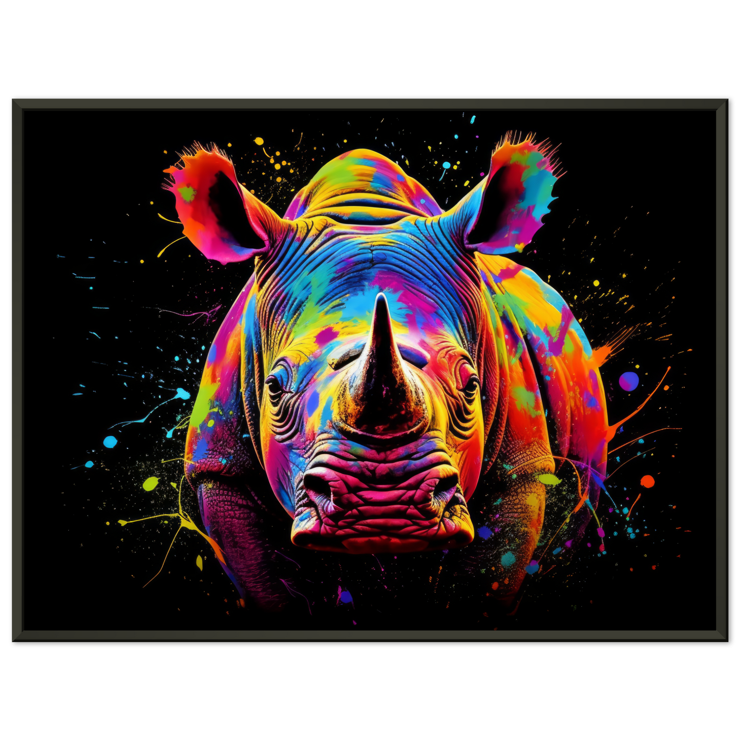 Rhinoceros pop art (WILD114)