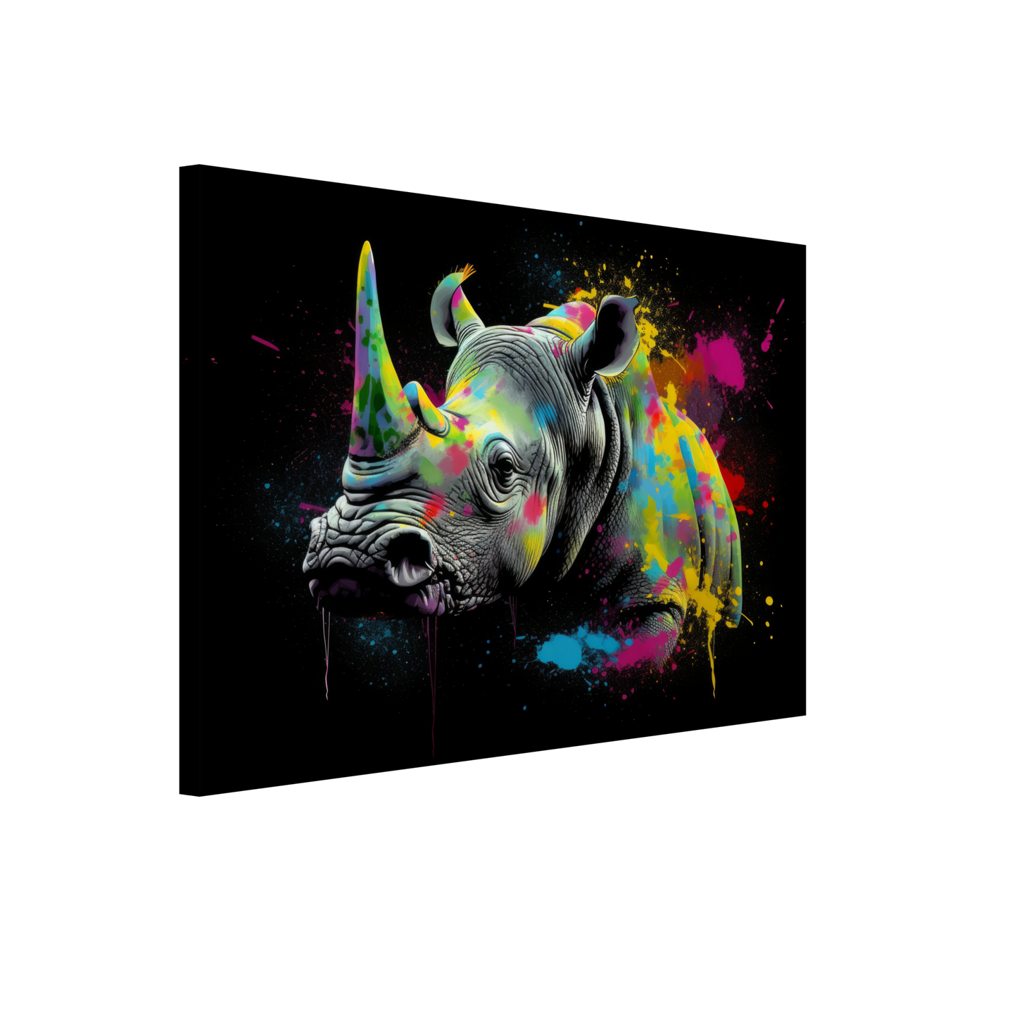 Rhinoceros pop art (WILD116)