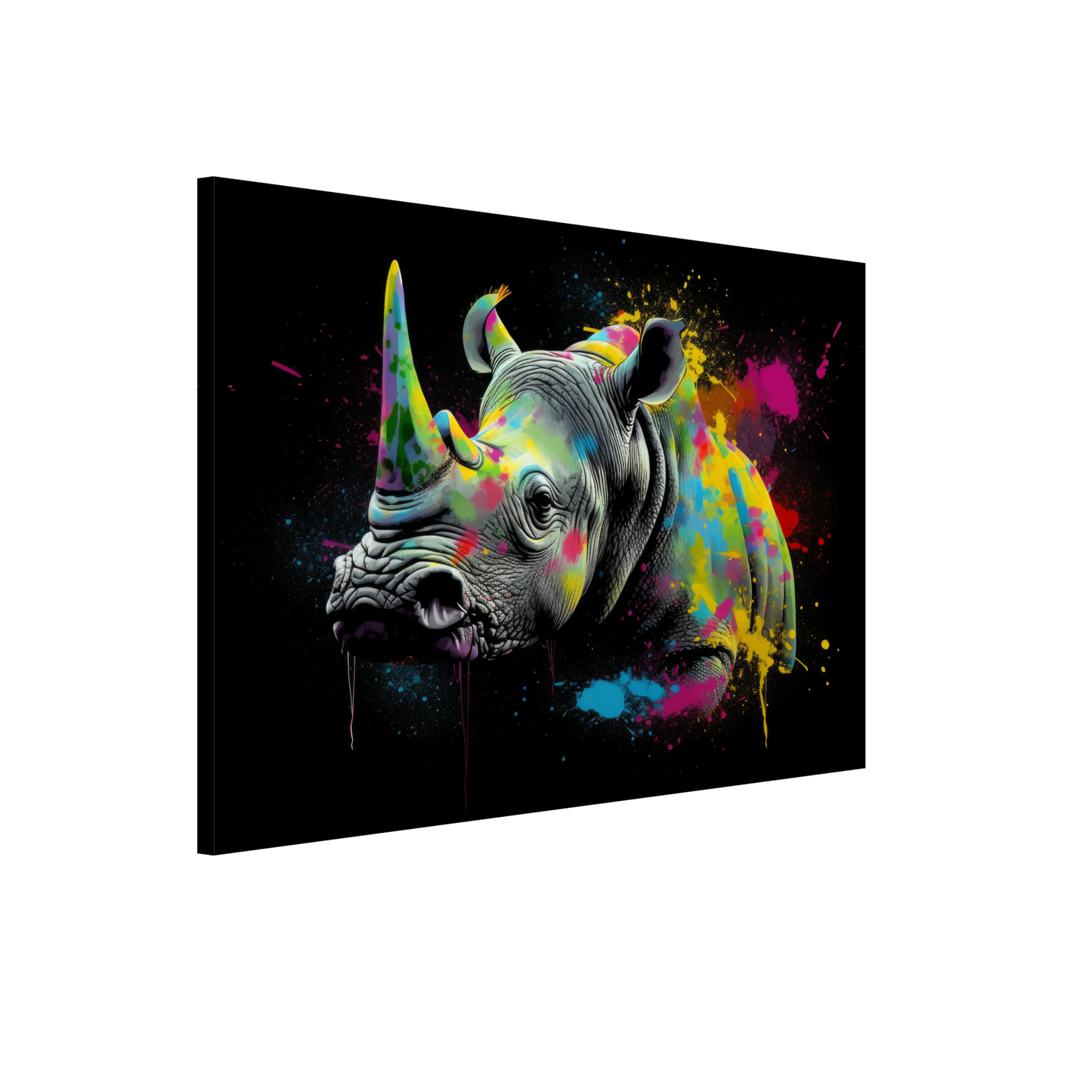 Rhinoceros pop art (WILD116)