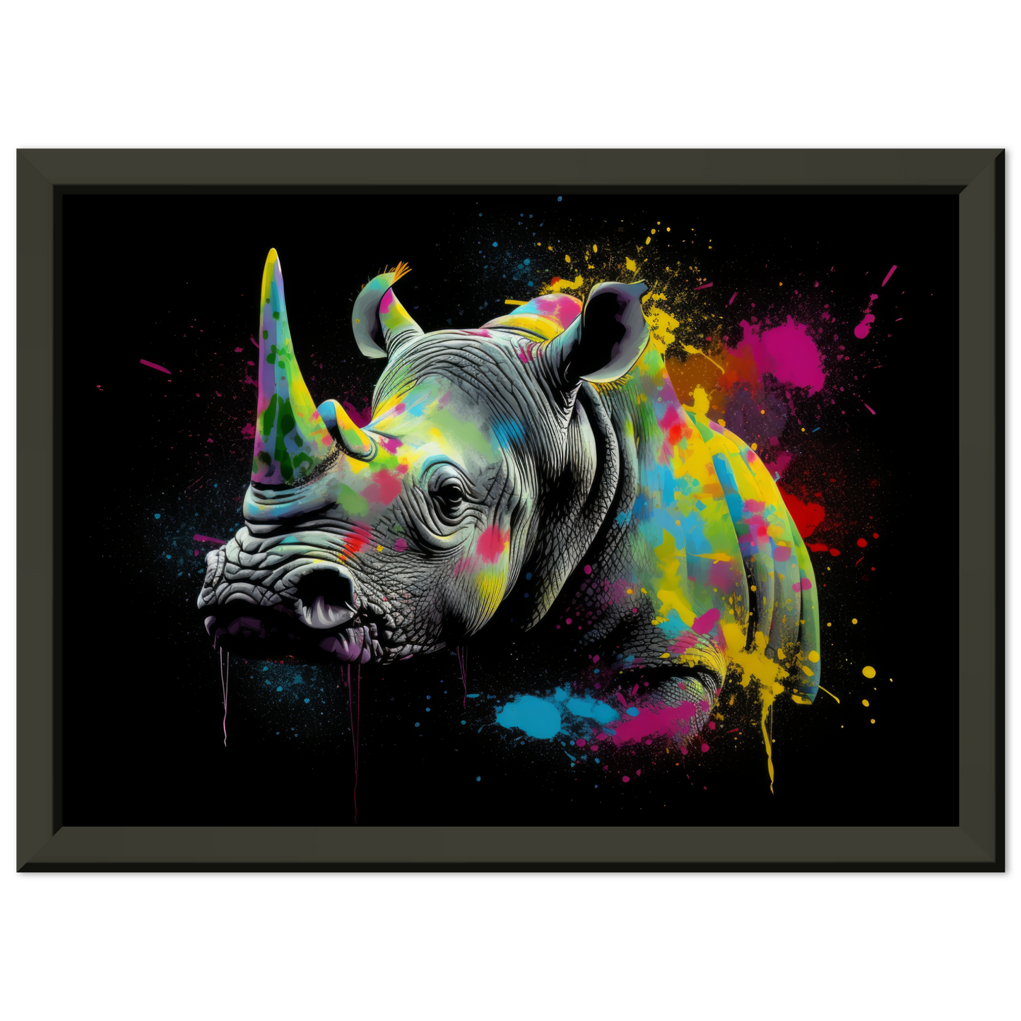 Rhinoceros pop art (WILD116)
