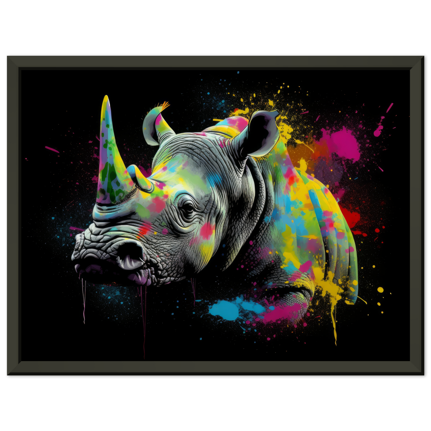 Rhinoceros pop art (WILD116)
