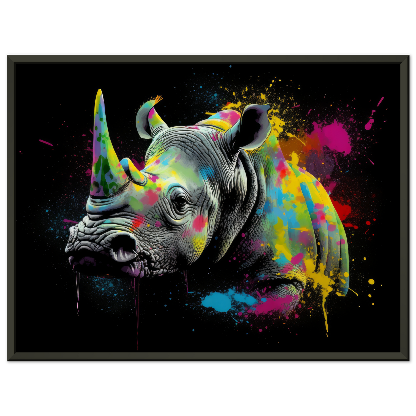 Rhinoceros pop art (WILD116)