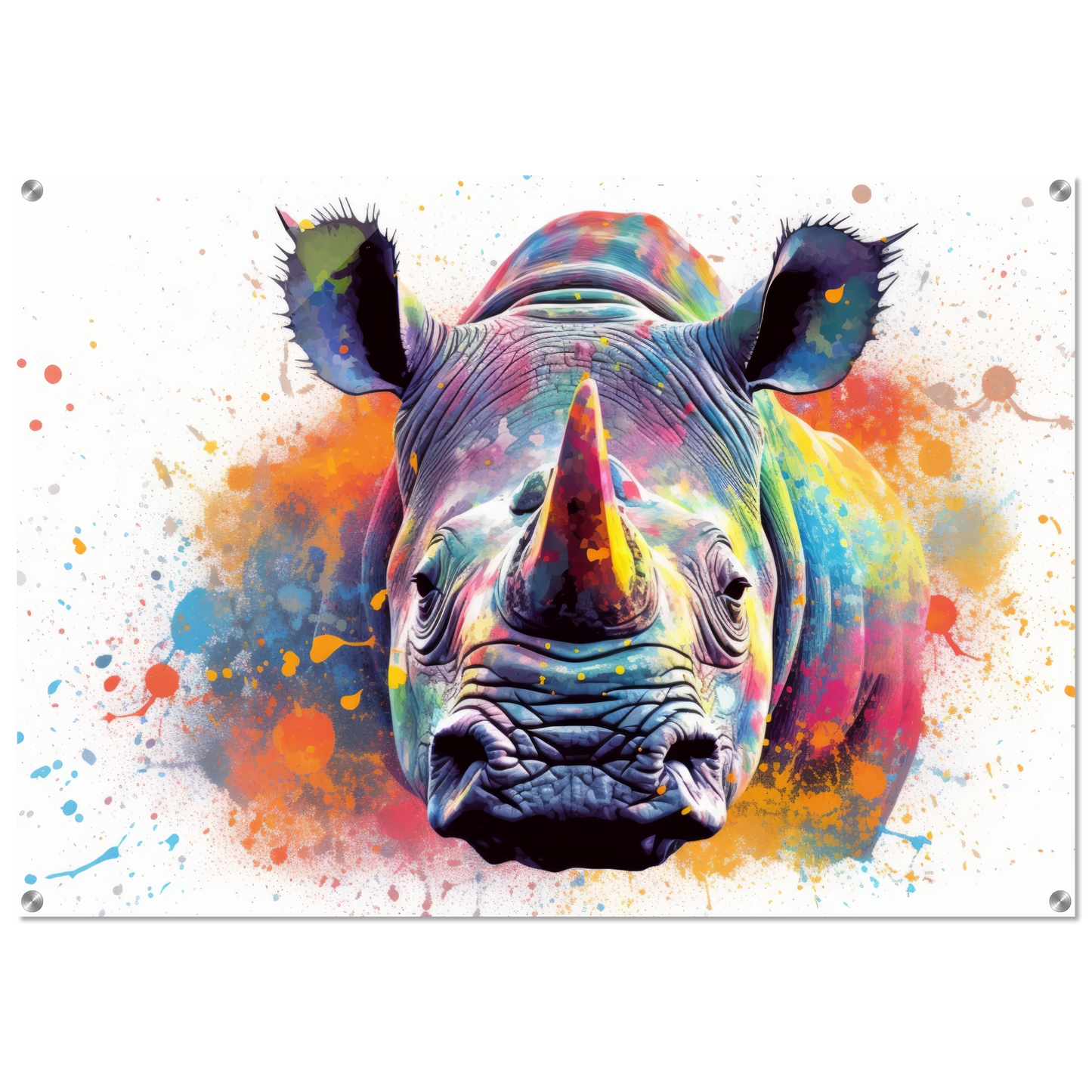 Rhinozeros Pop-Art (WILD117)