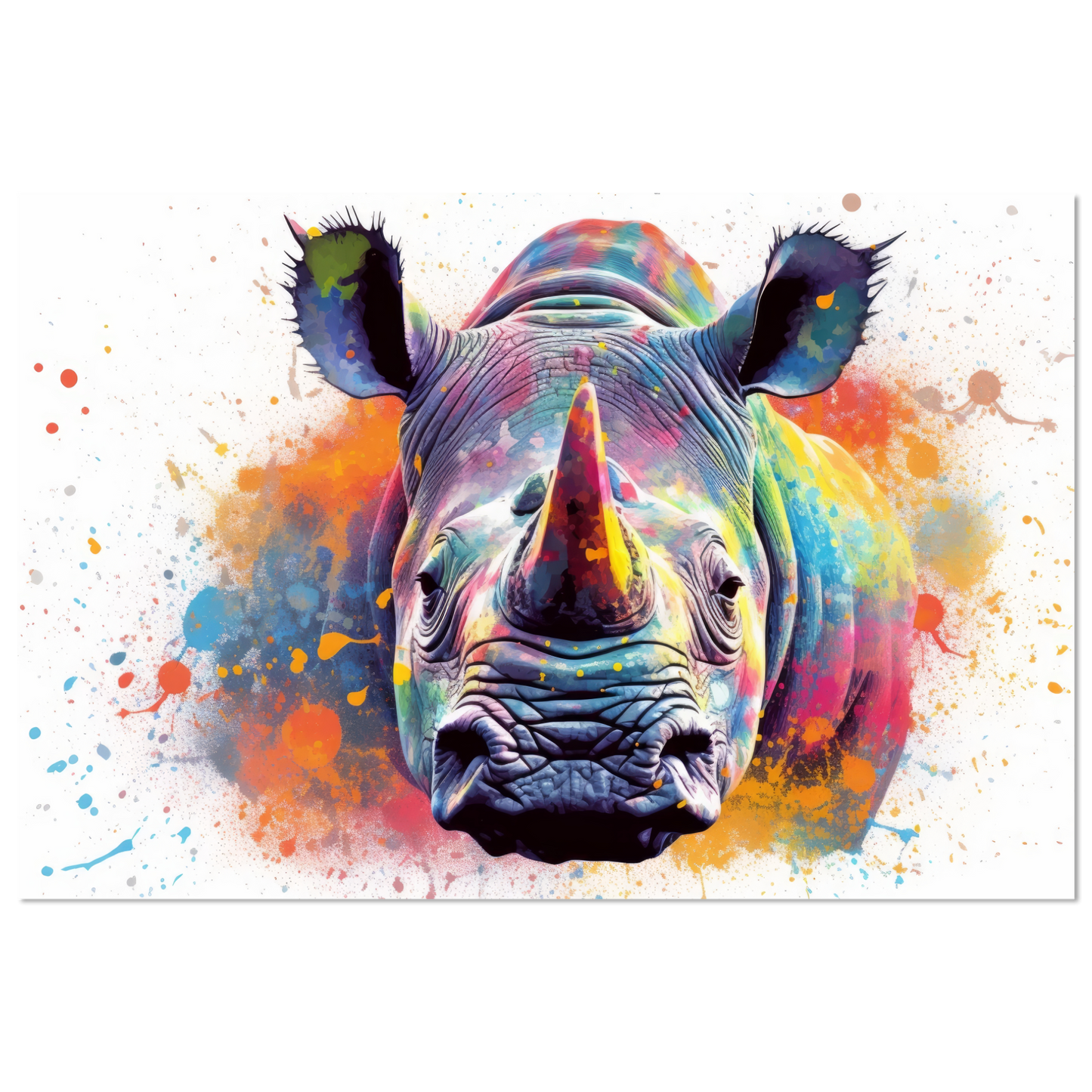 Rhinozeros Pop-Art (WILD117)