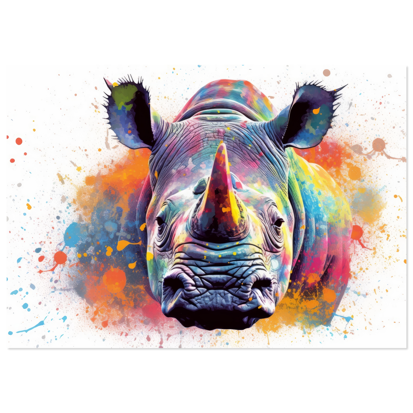 Rhinozeros Pop-Art (WILD117)